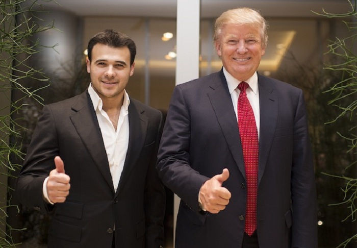 `Təbrik edirəm, cənab prezident!` - Emin Ağalarov